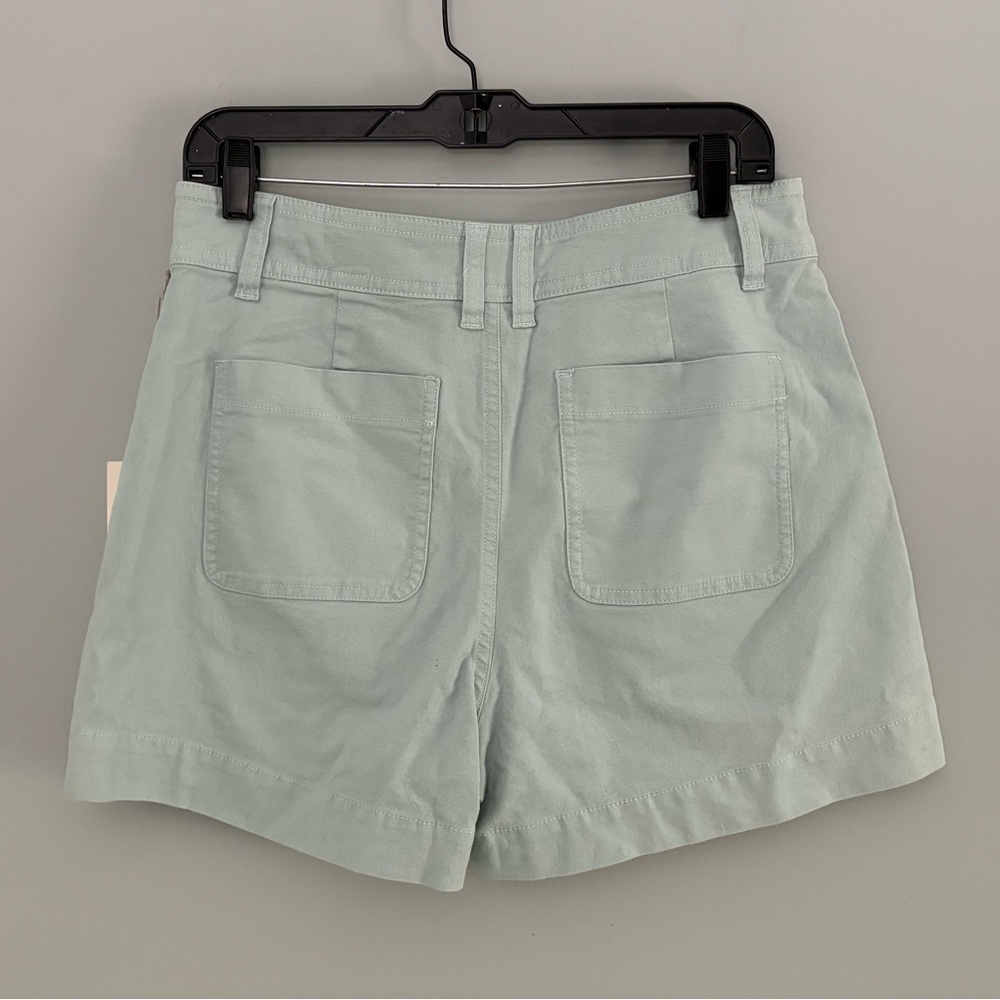 NWT A New Day Mint Green High-Rise Stretch Utility Shorts Size 8 - Picture 6 of 9
